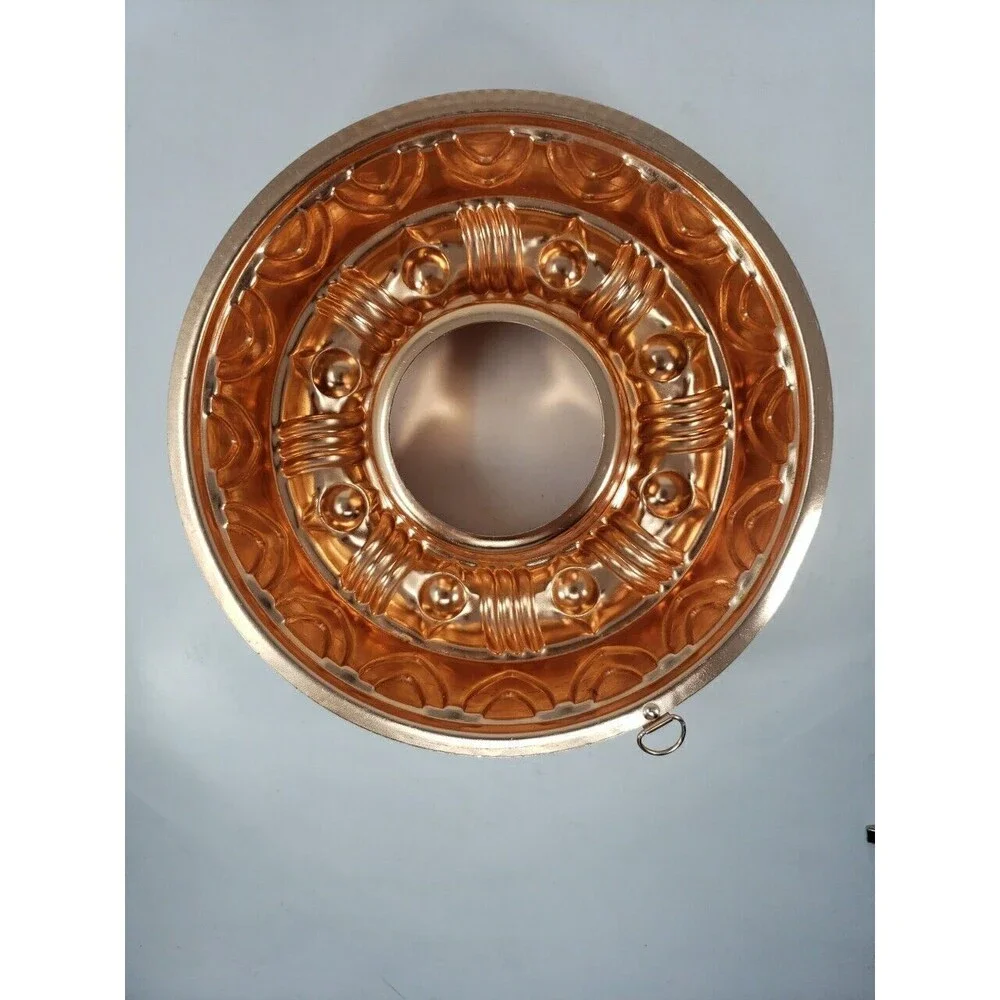 Copper Color Jello Gelatin Cake Ring Mold 3.5 Cups Hook Wall Decor MCM Vintage